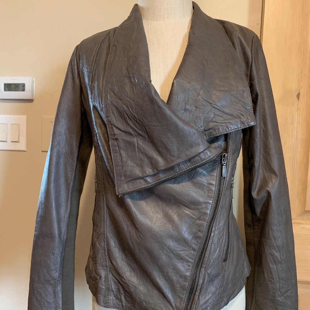 Cigno Nero leather jacket